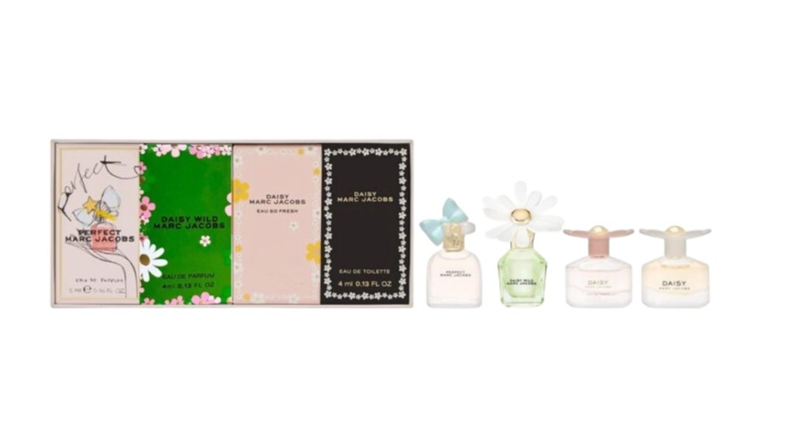 Marc Jacobs 4 Piece Miniature Collection Set for Women