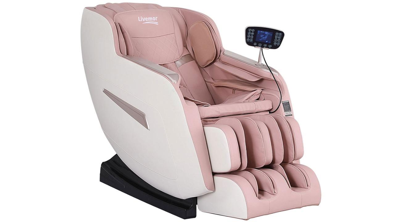 Livemor Massage Chair Electric Recliner Home Massager Amos