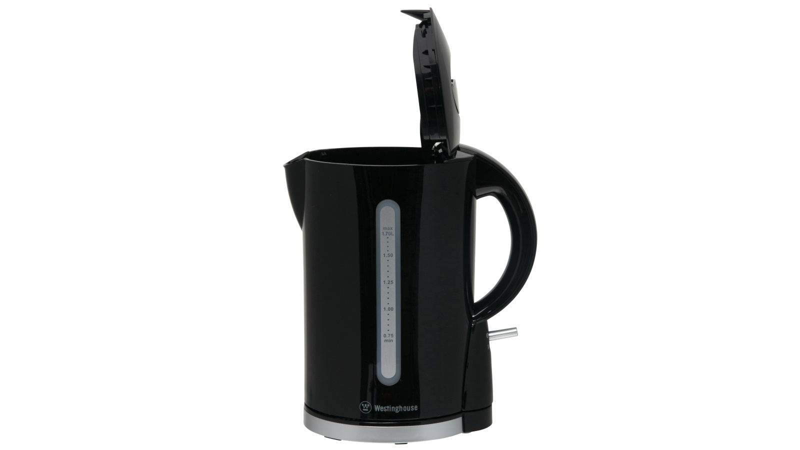 Westinghouse 1.7L Plastic Kettle Black