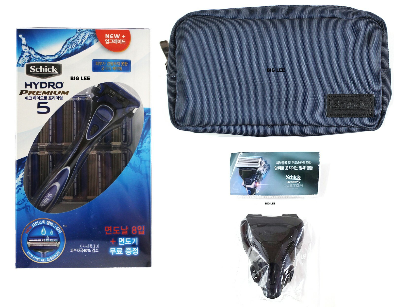 Schick Hydro 5 Razor + 9 Blade Refills