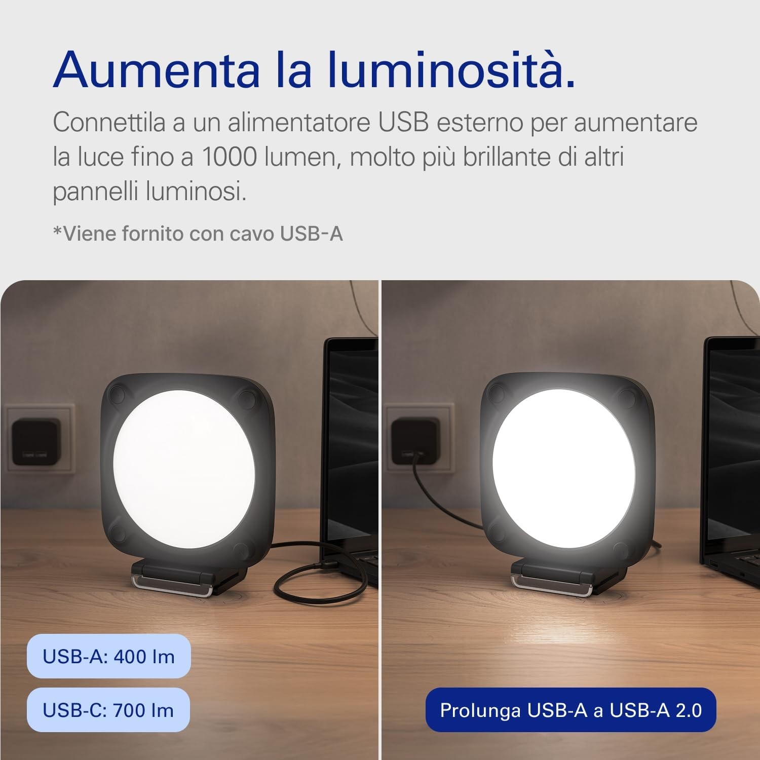 Elgato Key Light Neo con Supporto Monitor Nero - Illuminazione Professionale per
