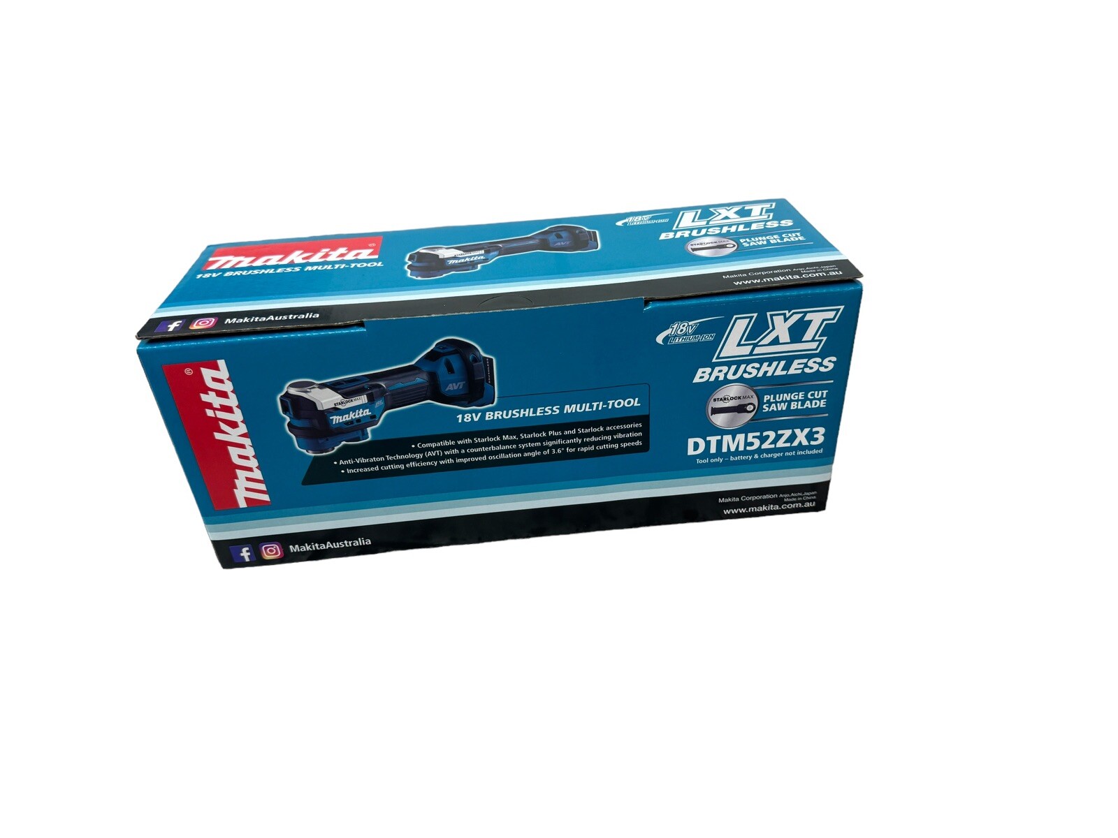 Makita DTM52 Instruction Manual Only Cordless Multi Tool