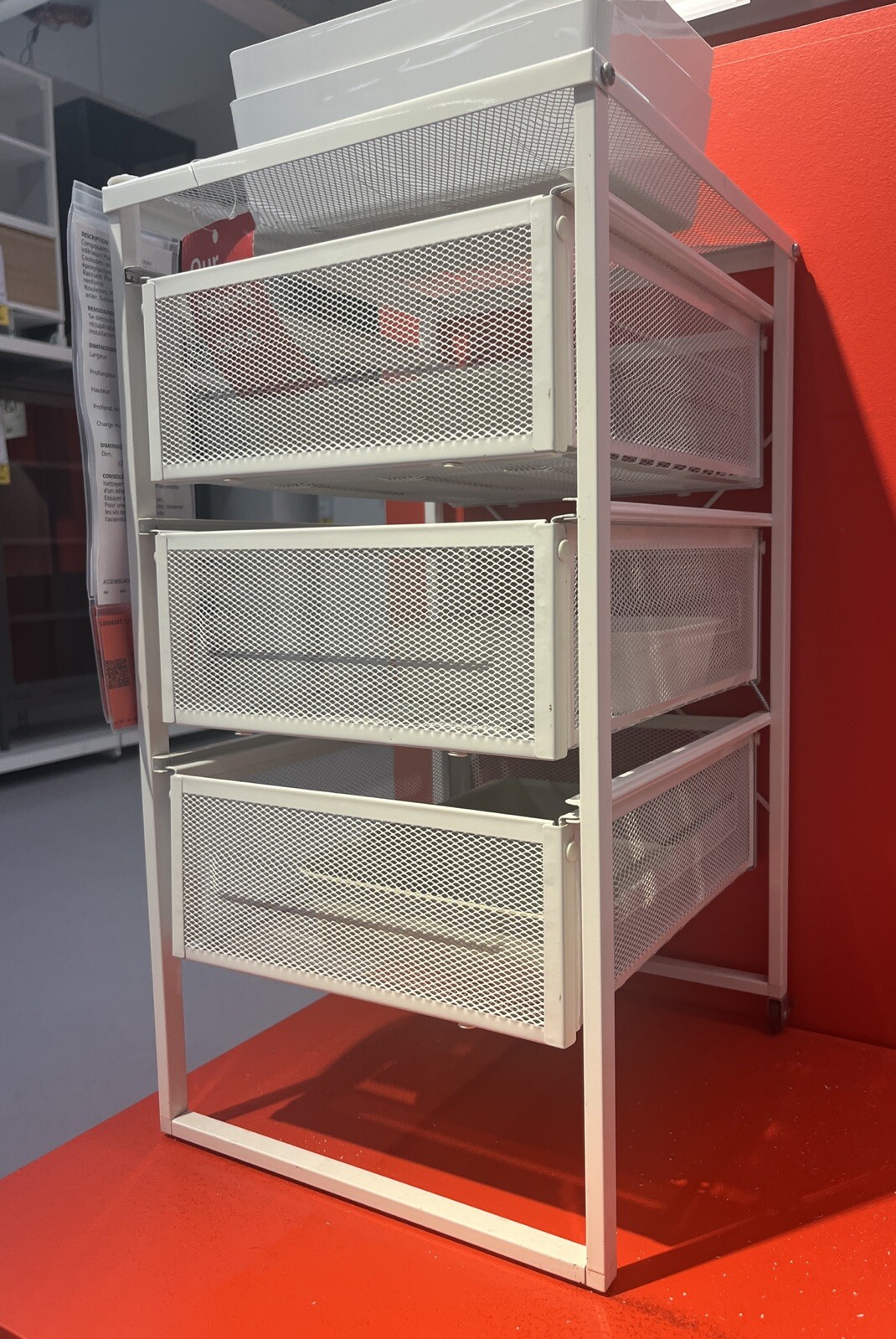 IKEA - Lennart Drawer Unit, White Width: 30 cm