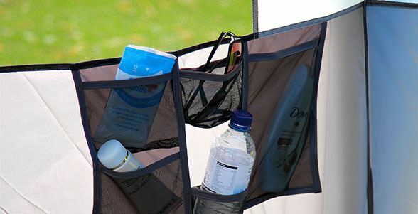 Octagon Family Tent 8 Person in Blue Coleman Cortes Glamping Camping Outdoors
