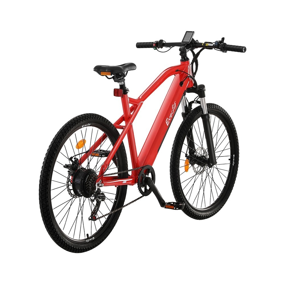 Everfit 26" Electric Mountain Bike Built-in Battery 250W - Red