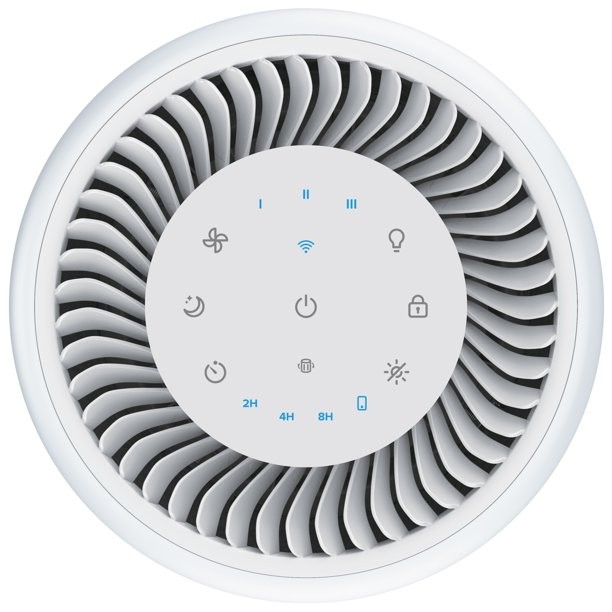 Levoit Smart Wifi Air Purifier For Home, Alexa Enabled H13 True Hepa Filter For Allergies, Pets, Smokers, Smoke, Dust, Pollen, 24dB Quiet Air