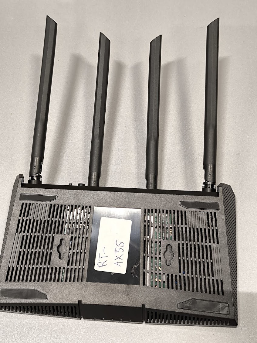 Asus RT-AX55 AX1800 Dual Band MU-MIMO Wifi 6 Router - White