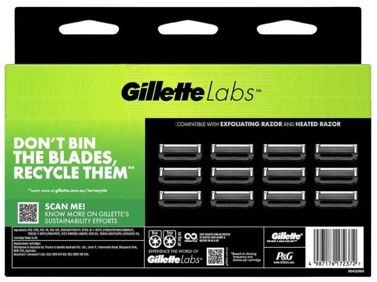 Gillette Labs ACDC 12 Pack
