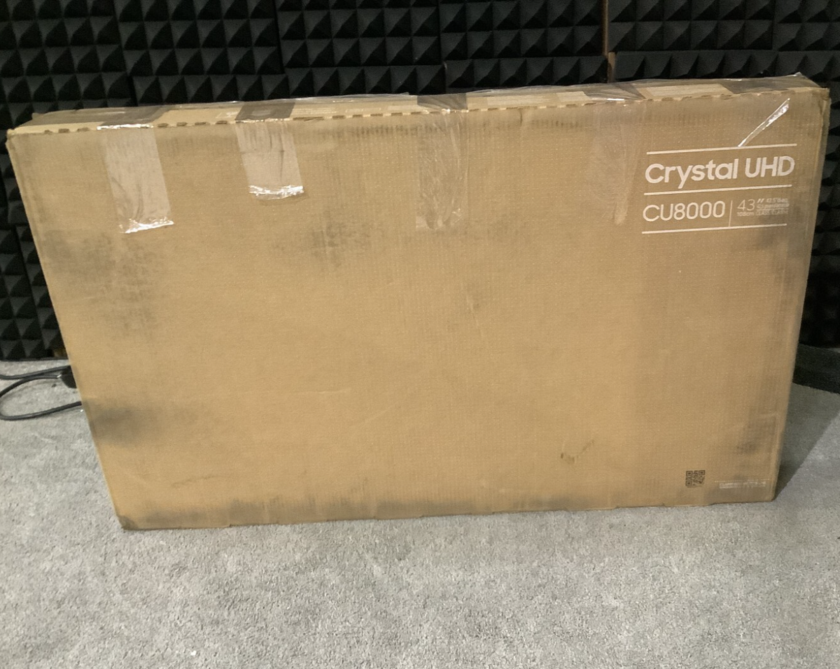 Samsung 43 Inch BU8000 4K UHD Crystal LED Smart TV UA43BU8000WXXY