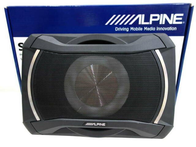 Alpine 20 cm Compact Powered Subwoofer ?SWE-1080?(Japan Domestic genui