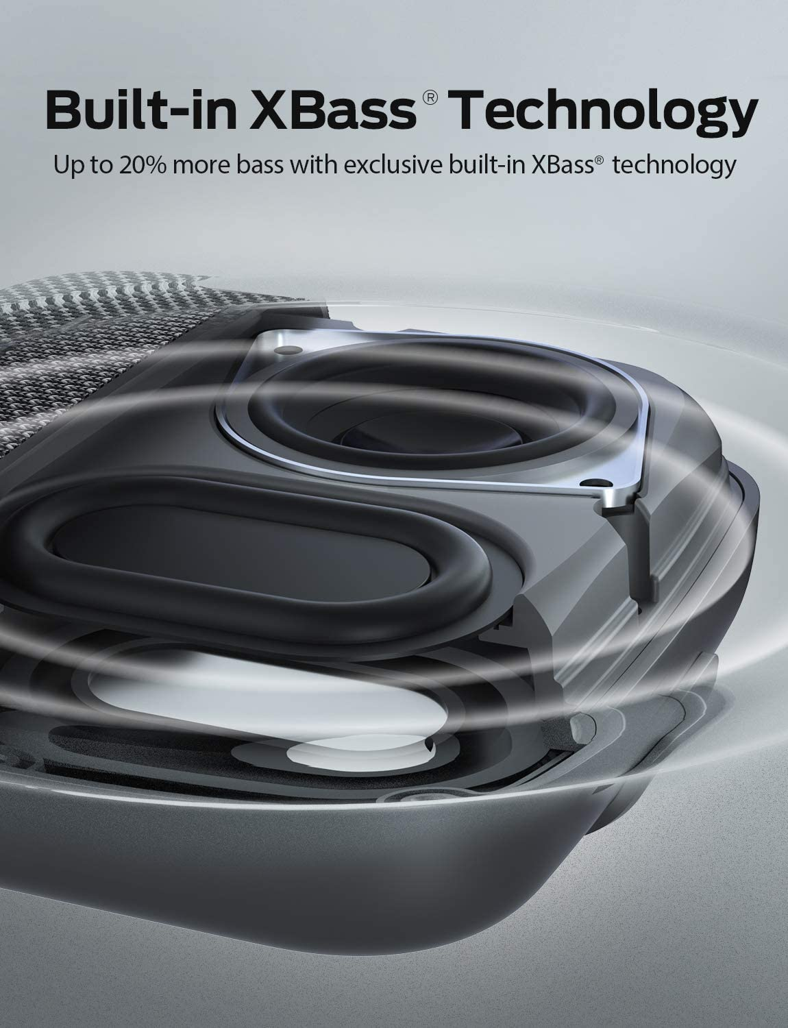 Tribit StormBox Micro Portable Bluetooth Speaker IP67 Waterproof Dustproof Outdoor Bike Speaker
