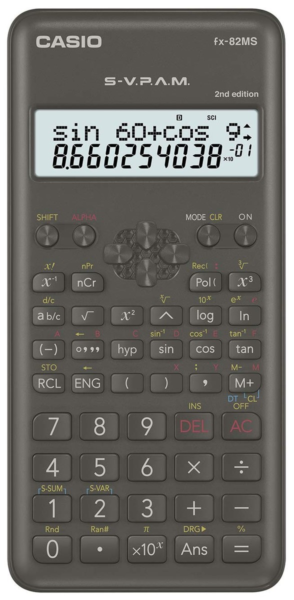 Casio FX-82MS Calculator One Size
