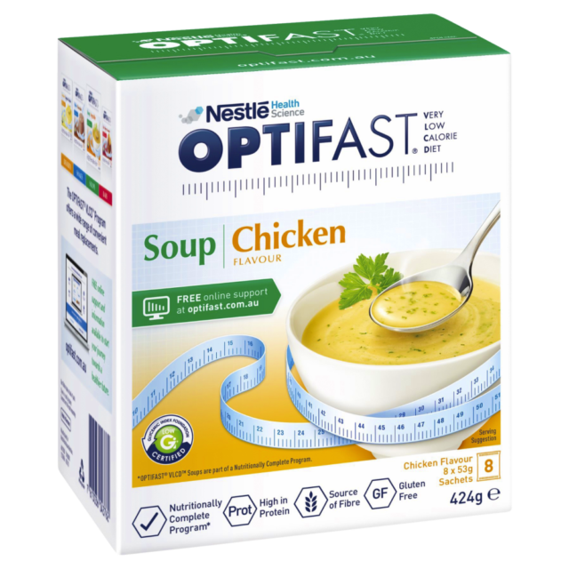 Optifast VLCD Chicken Flavour Soup 53g x 8