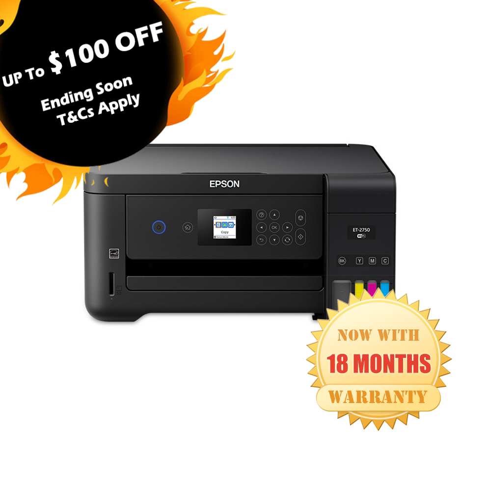 Epson ET-2750 EcoTank Expression Colour Inkjet Printer