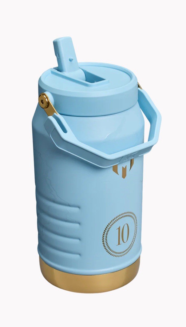 The Messi x Stanley IceFlow Flip Straw Jug | 64 oz