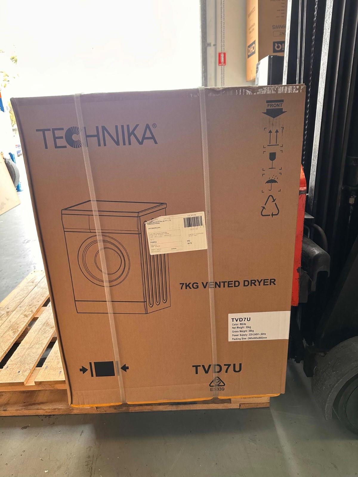 Technika Vented Dryer 7kg