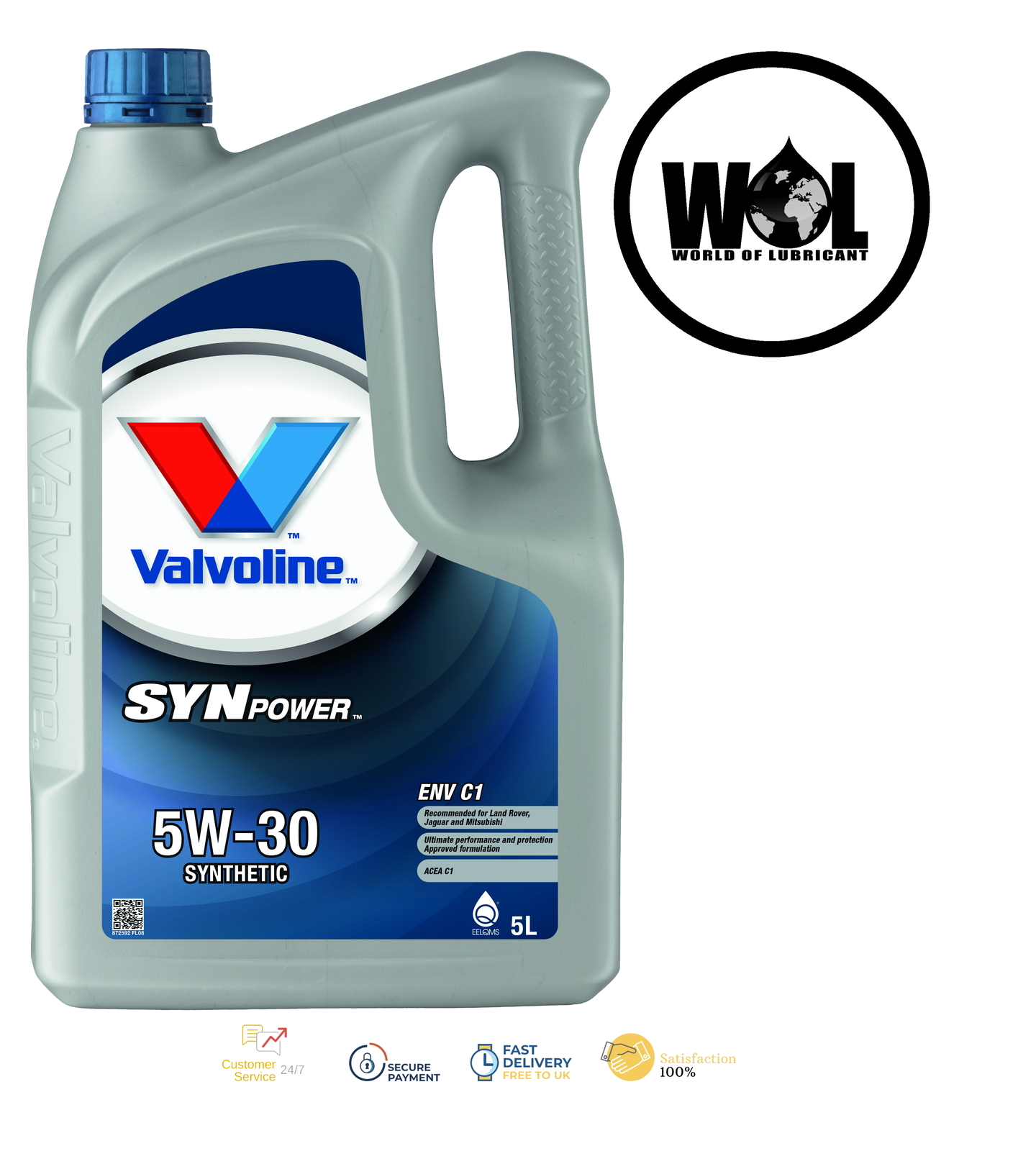 Valvoline Synpower Env C1 5W-30 Full Synthetic Engine Oil