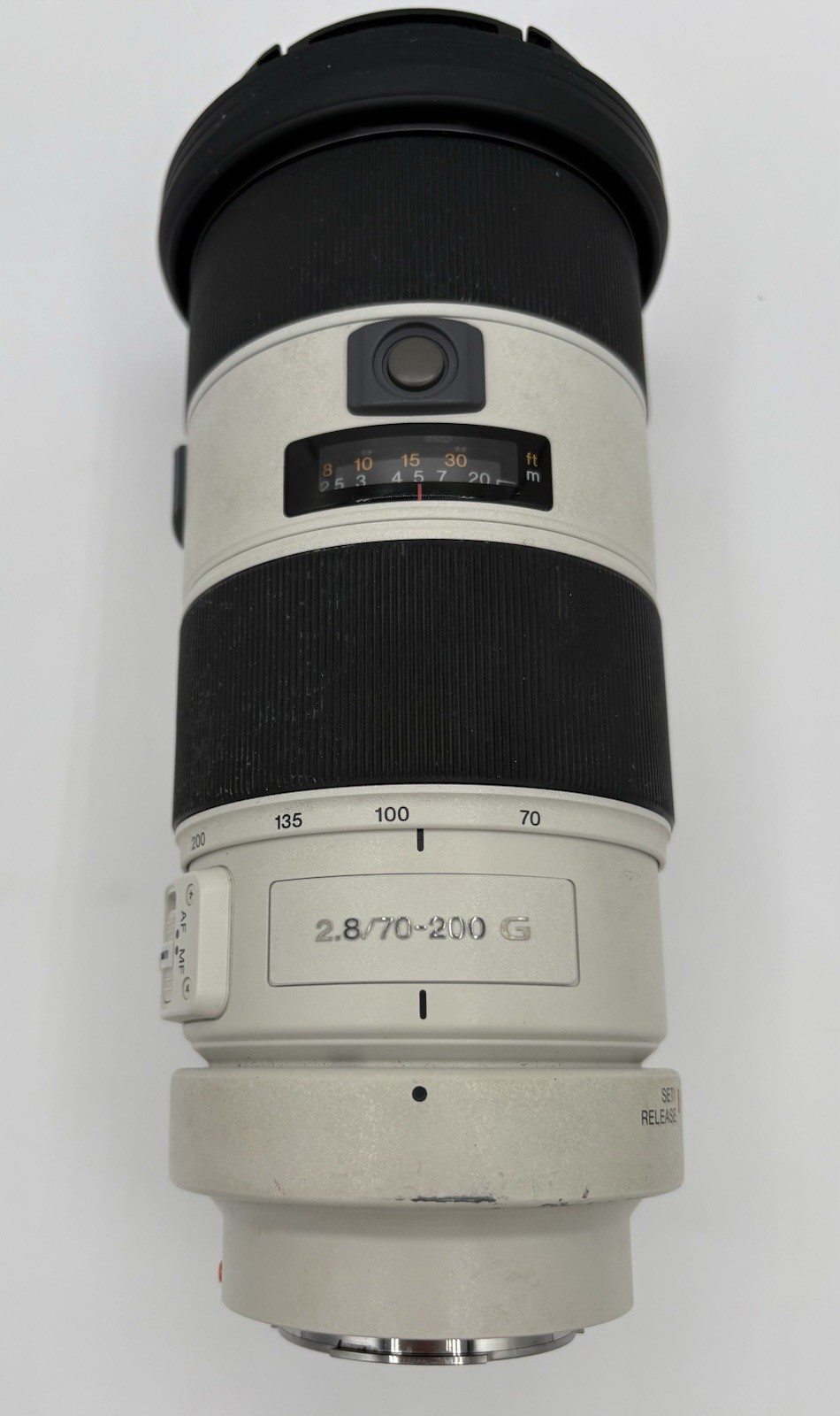 Sony SAL70200G - Telephoto Zoom Lens - 70 mm - 200 mm - f/2.8 G - Sony A-Type - for α DSLR-A230, A300, A330, A350, A380, A450, A500, A550, A700, A850, SLT-A57, A58, A65