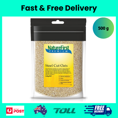 Nature First Oats Steel Cut 500g