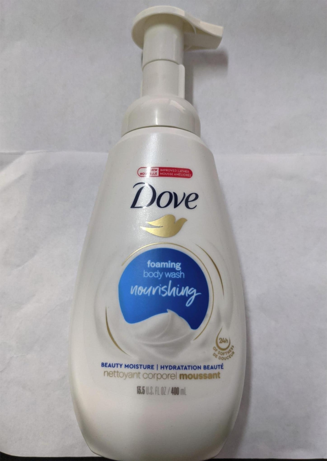 Dove Body Wash Shower Foam Deep Moisture 400 ml