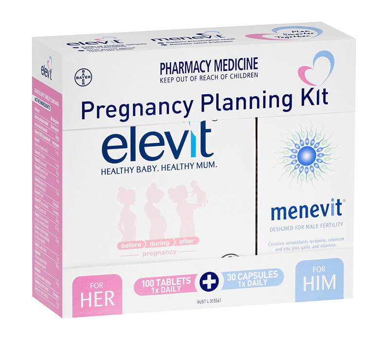 Elevit & Menevit Pregnancy Planning Kit
