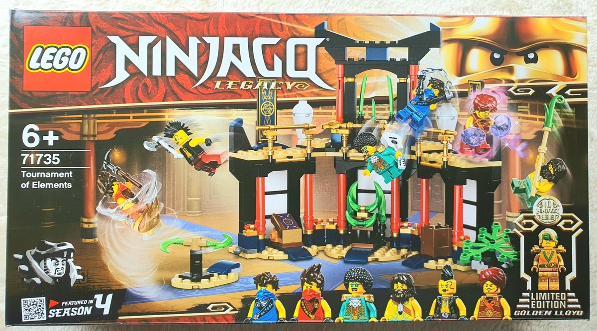 LEGO Ninjago Legacy Tournament of Elements 71735 Temple Toy Multicolor