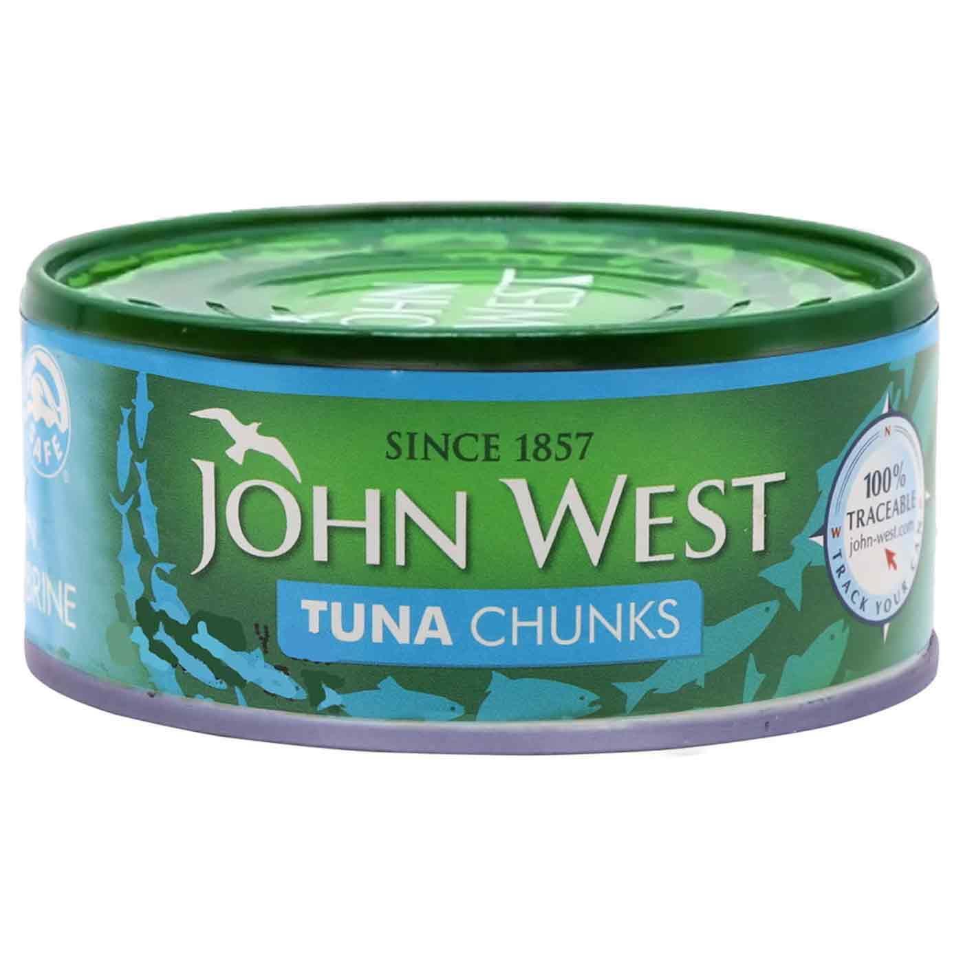 John West Tuna Chunks in Brine 4X145g