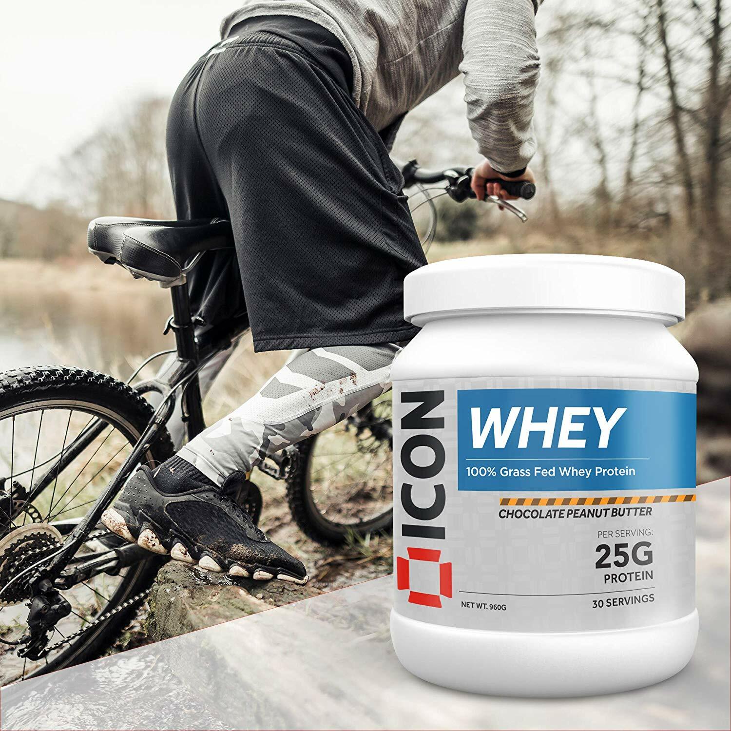 Icon Nutrition 100% Whey Protein 960g Chocolate Peanut Butter