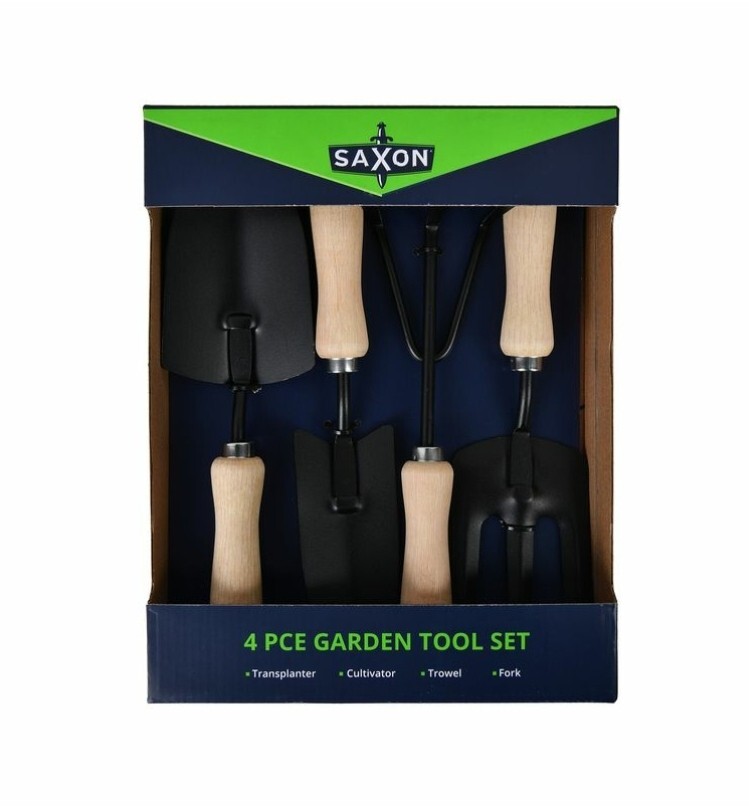 Saxon 4 Piece Garden Tool Set