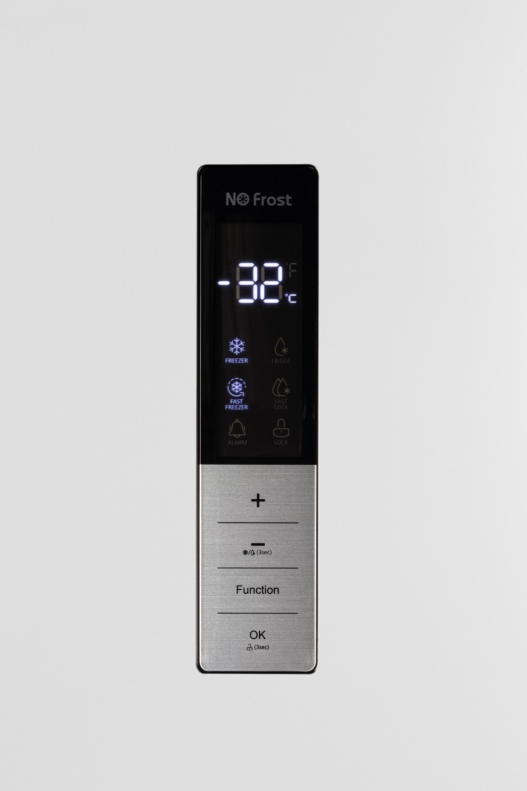 CHiQ 380L Hybrid Upright Fridge/Freezer - CSH380NWL2