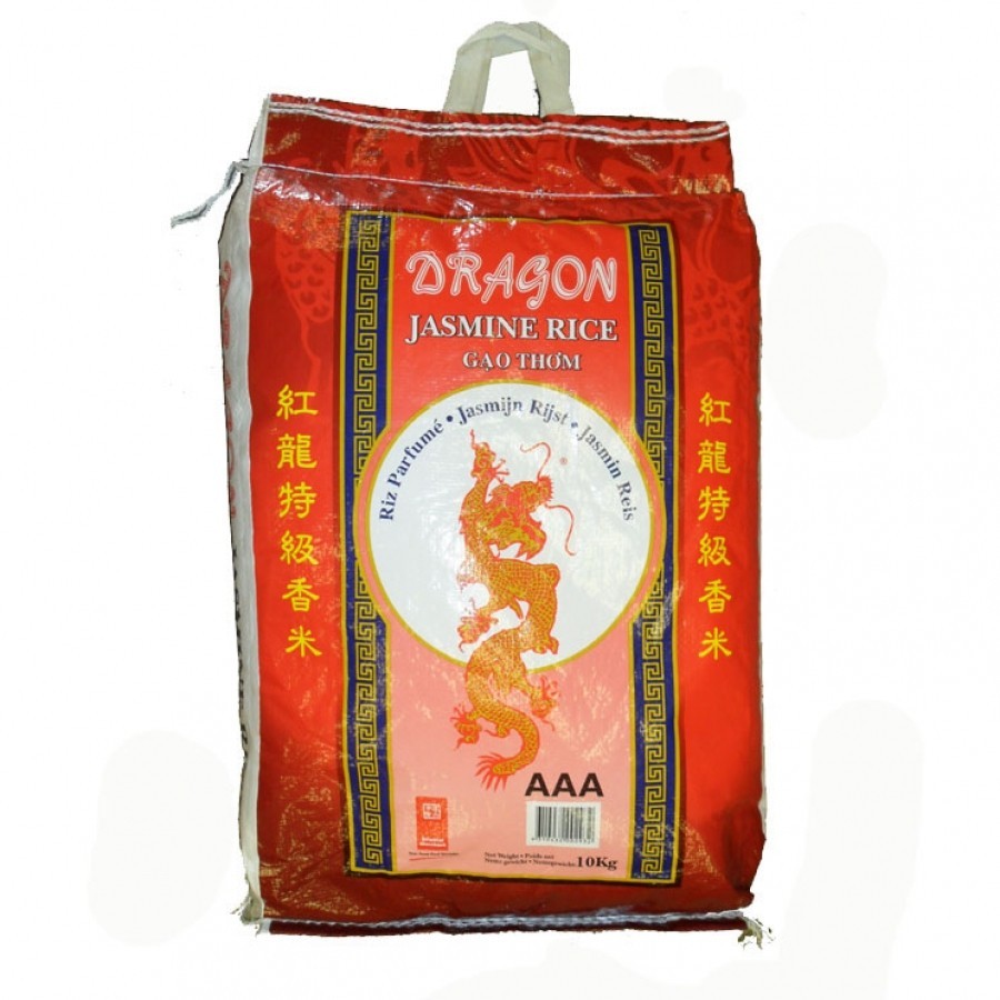 Dragon Thai Jasmine Rice - 10kg