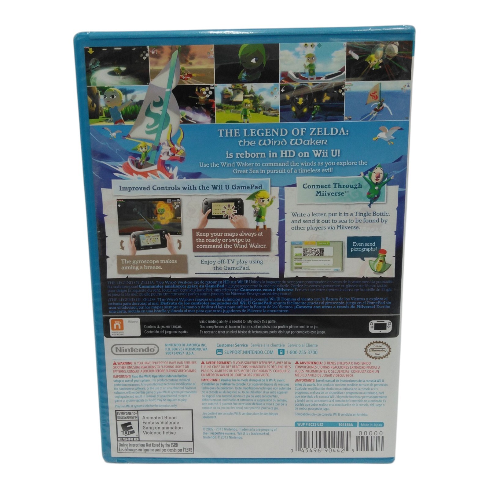 The Legend of Zelda: The Wind Waker HD (Wii U WiiU)