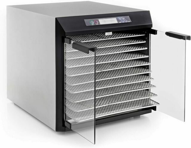 Excalibur Stainless Steel Ten Tray Food Dehydrator EXC10EL