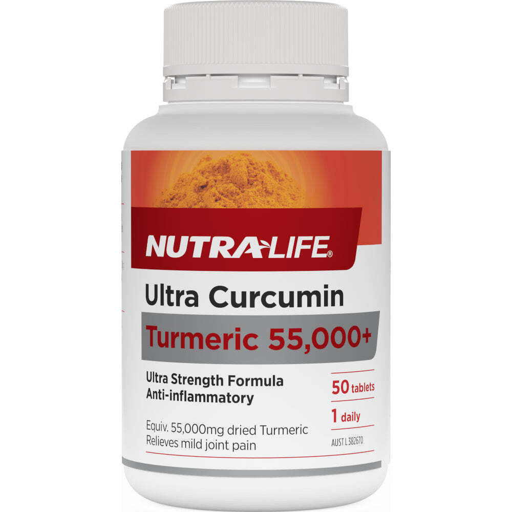 Nutra-Life Ultra Strength Turmeric 55000+ 50 Tablets