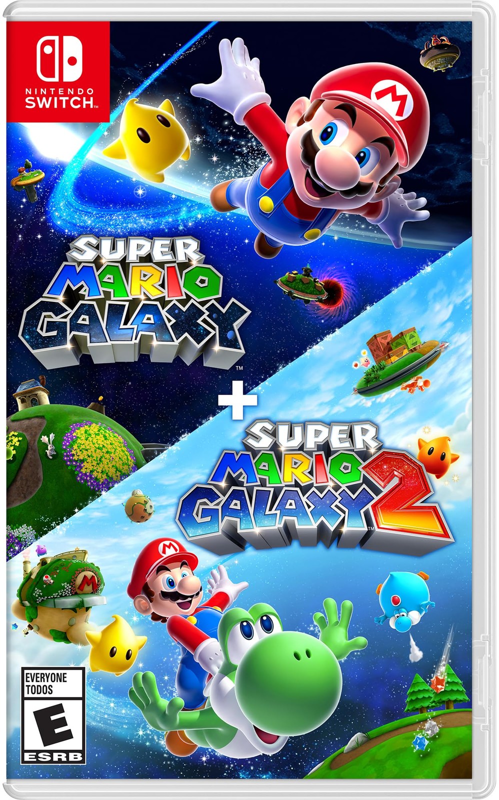 Super Mario Galaxy + Super Mario Galaxy 2 Ninten (Nintendo Switch) (US IMPORT)