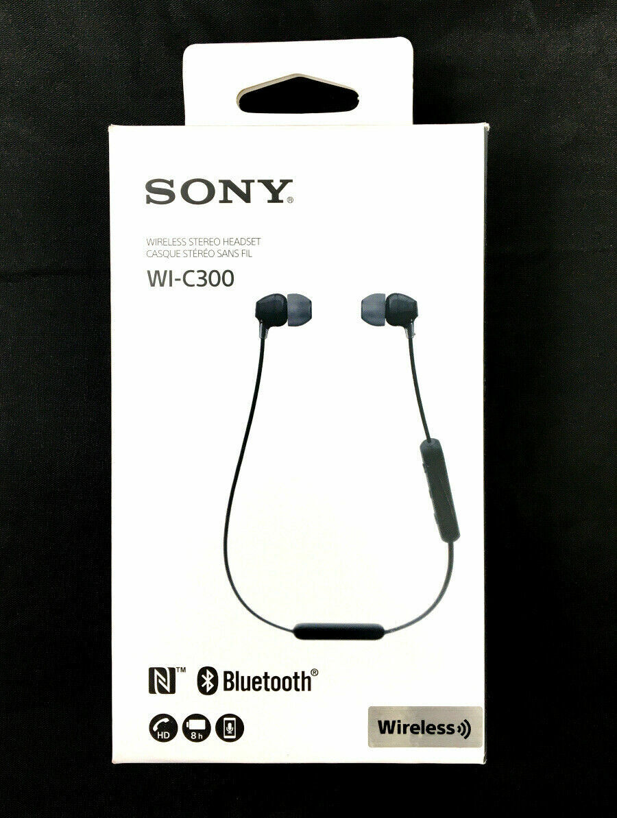 Sony WI-C300 Wireless In-ear Headphones - Black