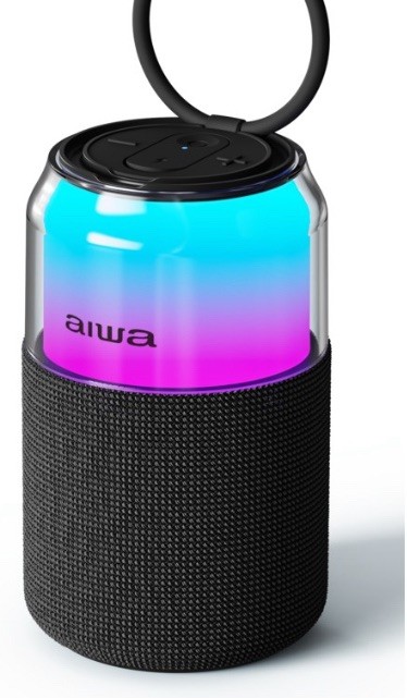 AIWA Bluetooth Can Speaker - Black