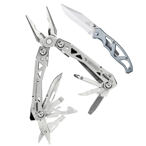 Gerber Suspension-NXT + Mini Paraframe Gift Tin 4L