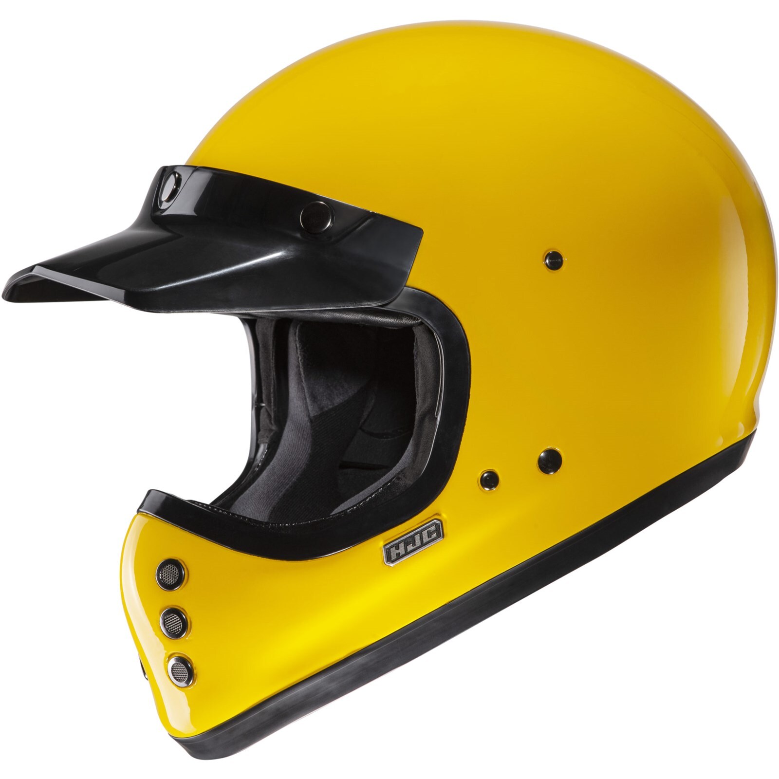 HJC V60 Uni Full Face Helmet Yellow L
