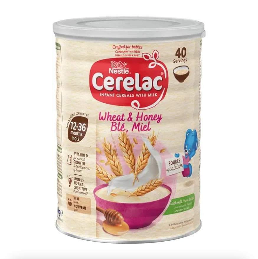 Nestle Cerelac Honey & Wheat Baby Food 1kg