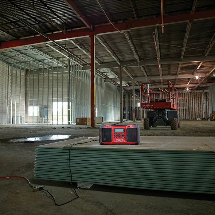 Milwaukee M18JSRDAB+-0 - 18V M18 Digital Jobsite Radio DAB+ Skin