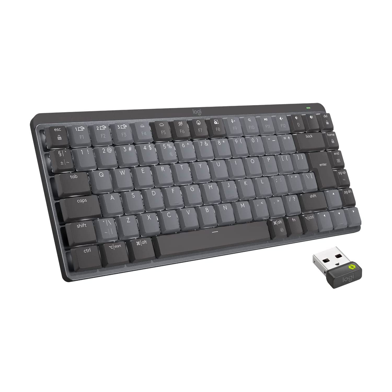 Bluetooth Keyboard Logitech MX Mini Mechanical QWERTY US International