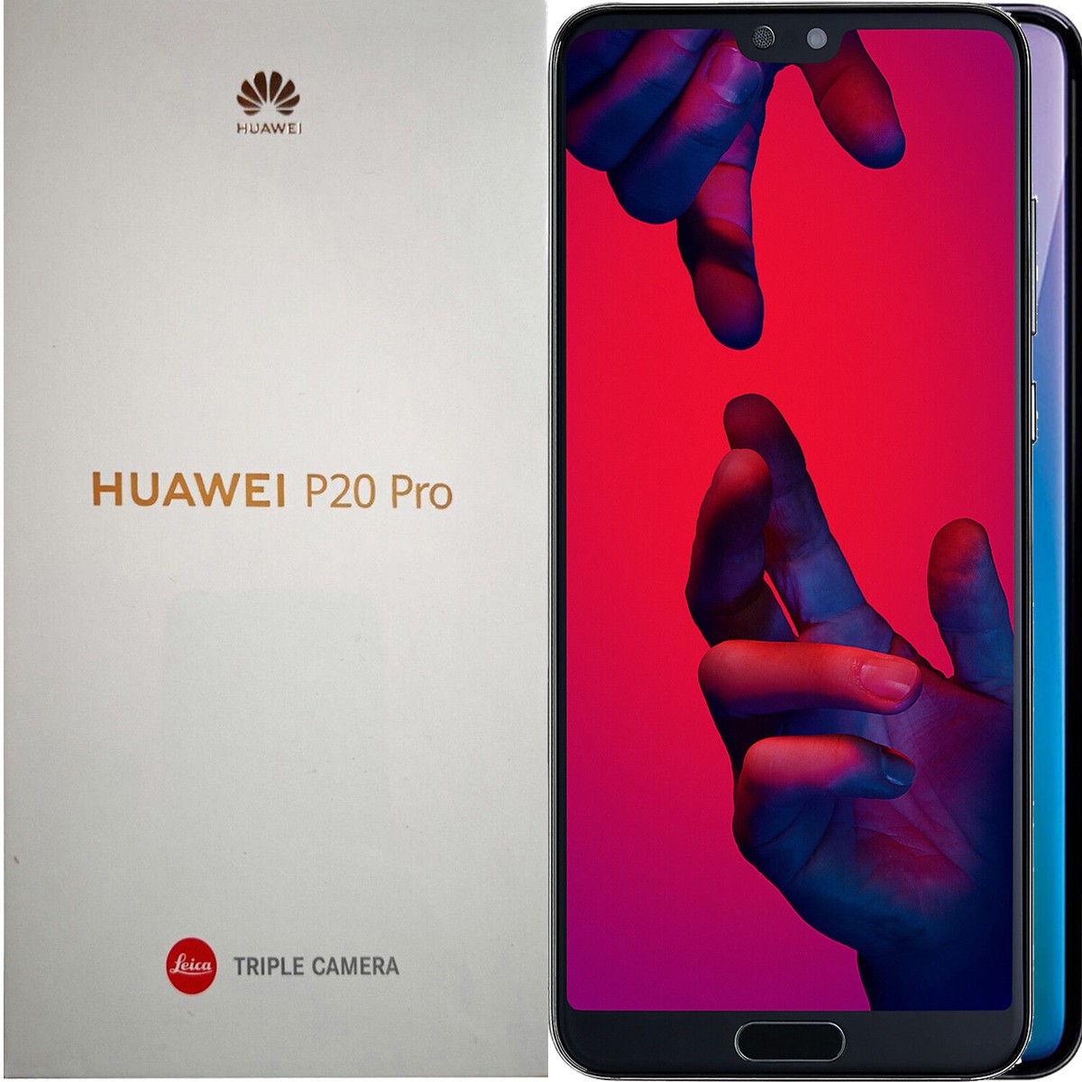 BNIB Huawei P20 PRO Dual-SIM 128GB Twilight Purple Factory Unlocked 4G/LTE OEM