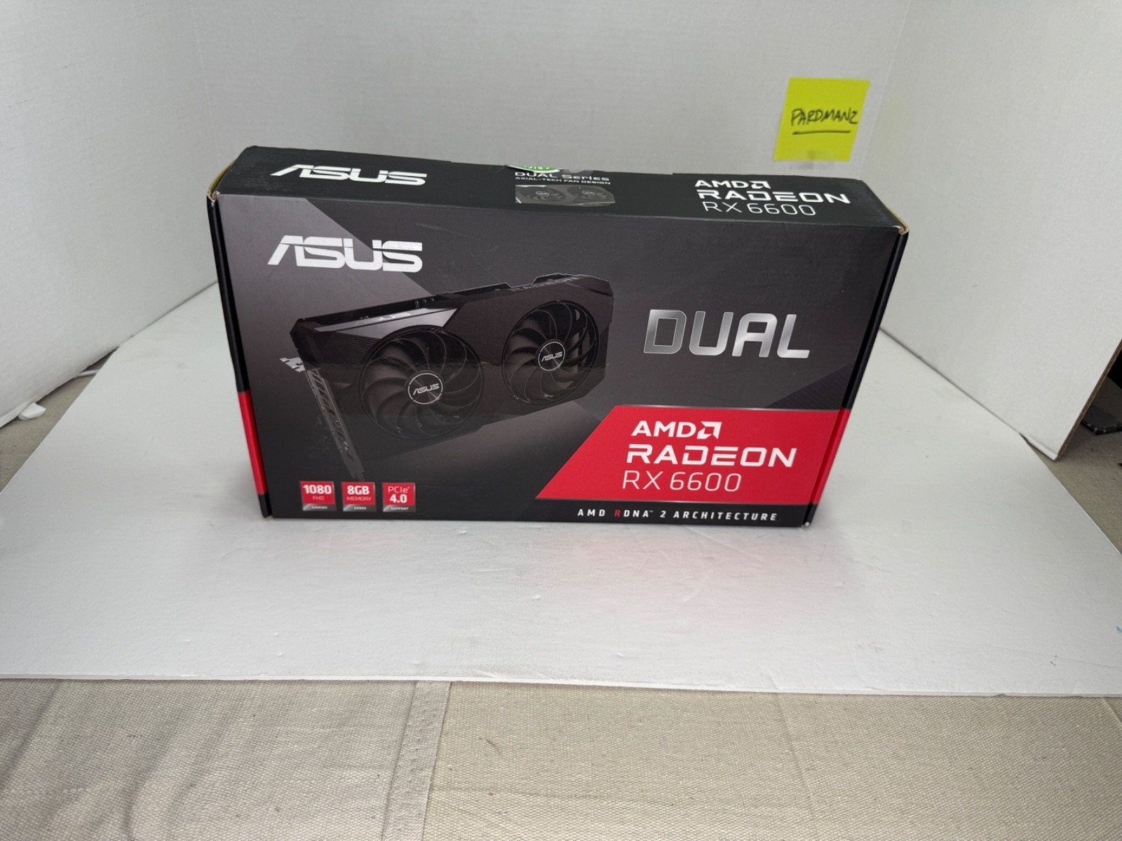 Asus Dual -RX6600-8G AMD Radeon RX 6600 8 GB GDDR6