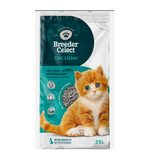 Breeder Celect Cat Litter, 30L