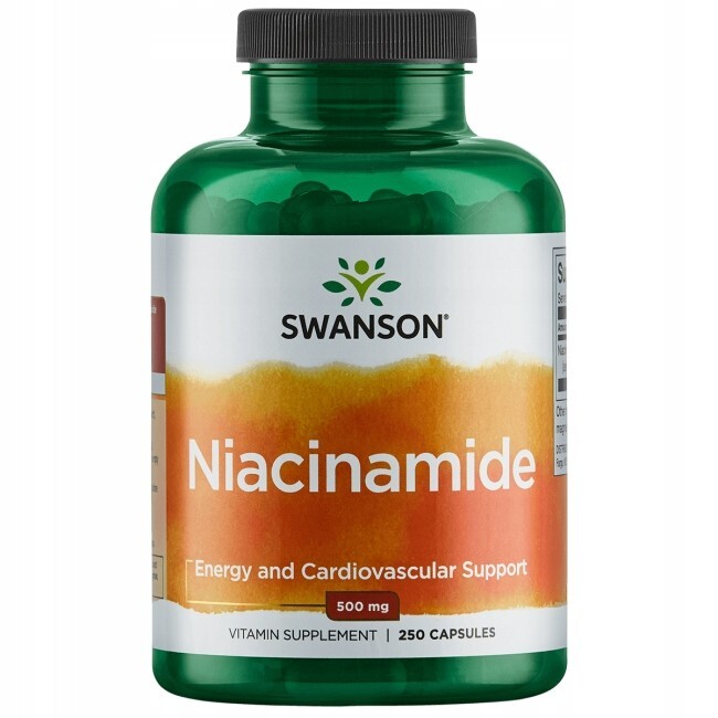 Swanson Niacinamide 500 MG 250 Capsules
