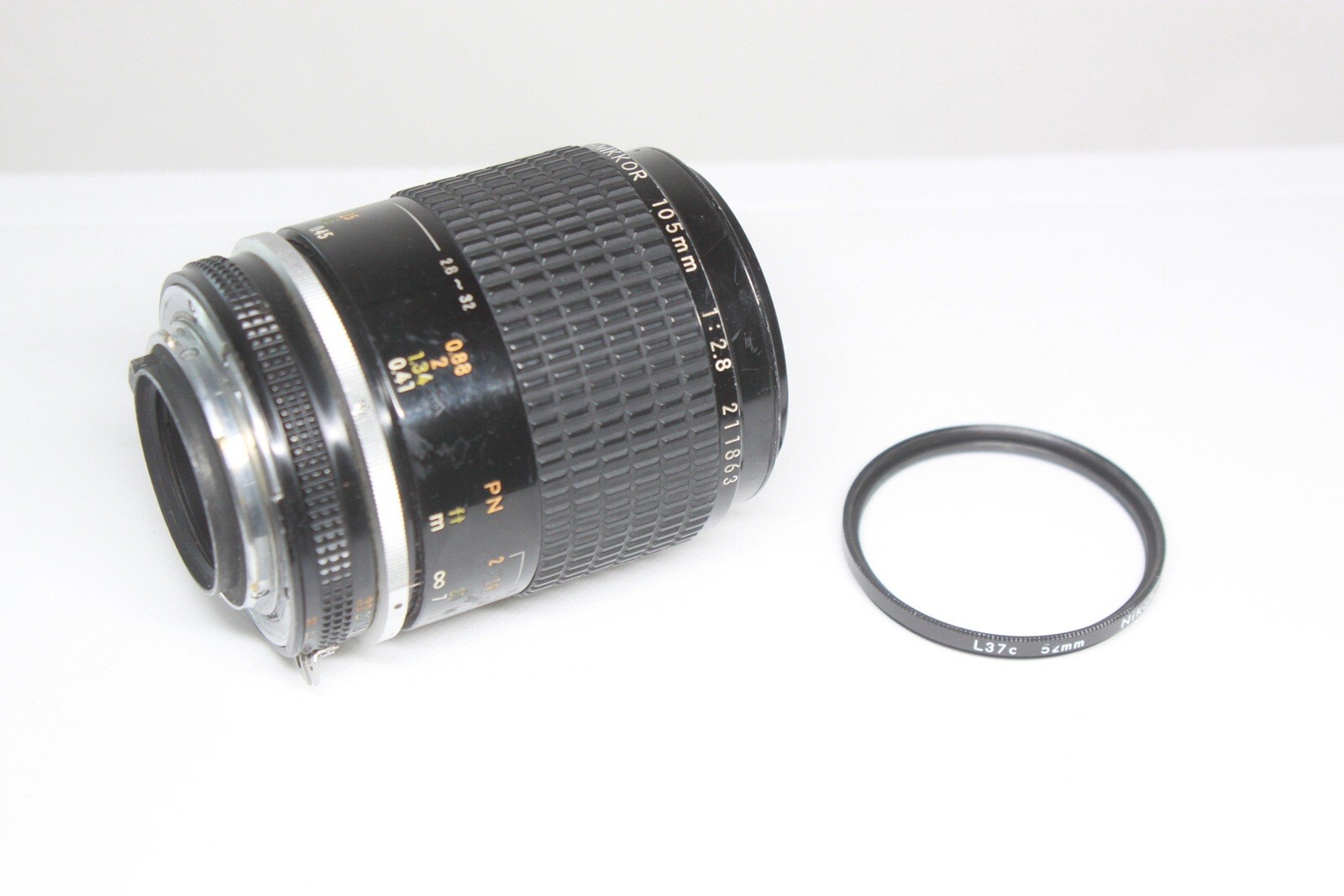 Nikon Micro-Nikkor 105mm f/2.8 Lens, Mount, Ull Rame ES, Prime, Medium Telephoto Macro, Ocus Manual Only, eatures f/2.8 or Aster, AI