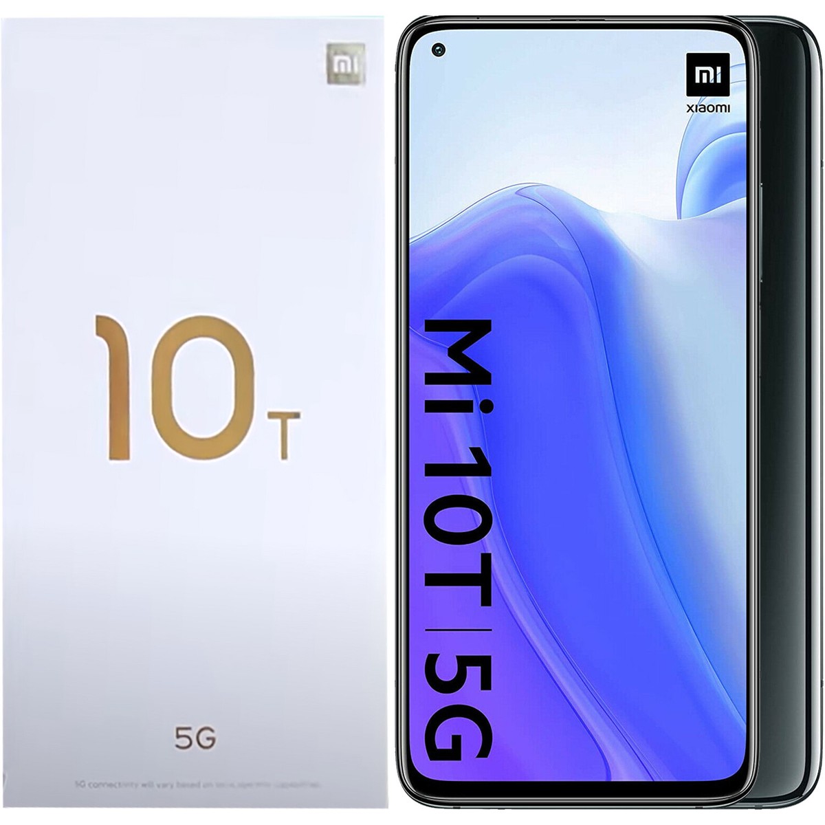BNIB Xiaomi Mi 10T 5G Dual SIM 128GB + 6GB Cosmic Black Factory Unlocked OEM