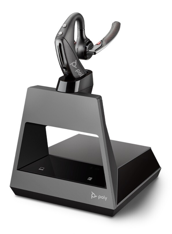 Bluetooth Headset With Microphone Poly Voyager 5200 Black
