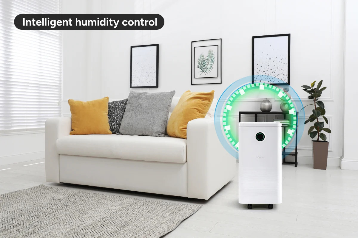 Kogan SmarterHome 2-in-1 Dehumidifier And Air Purifier With Hepa 13 Filter